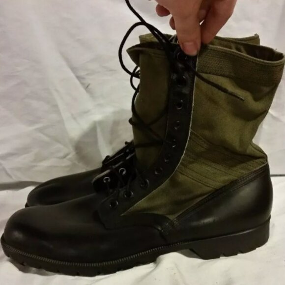 DECEMBER \'66 BATA VIETNAM SPIKE PROTECTIVE COMBAT sz14N JUNGLE BOOTS SI 521 main image 7